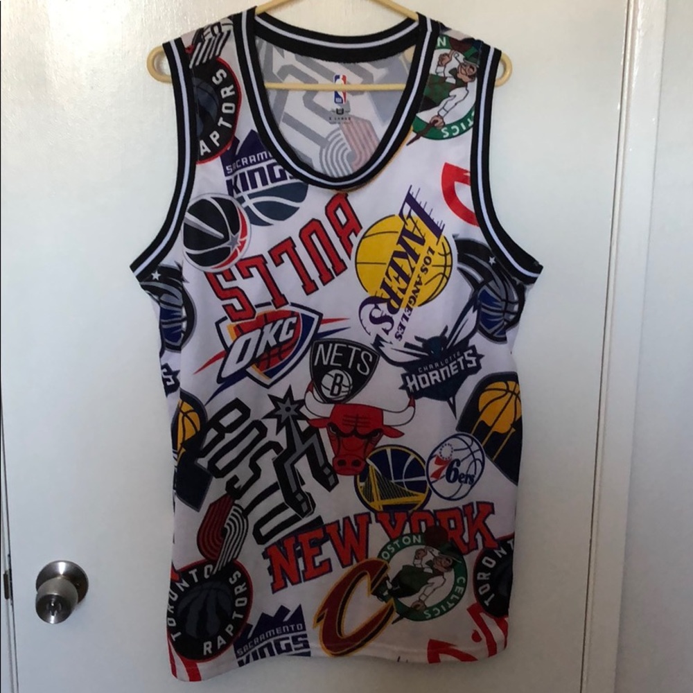 COPY - NBA logo jersey